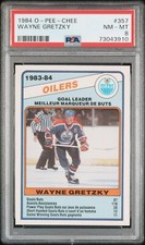1984 O-PEE-CHEE #357 WAYNE GRETZKY PSA NM-MT 8