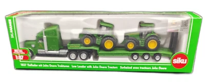 Siku 1837 Tieflader mit John Deere Traktoren 1:87 NEU OVP - Bild 1 von 4