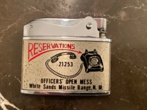 1960s White Sands Missile Range NM Zenith Lighter Officer's Mess - Picture 1 of 3