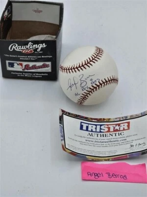 Béisbol firmado por Angel Berroa con Insc AL Roy 2003 Foto 1 de 4