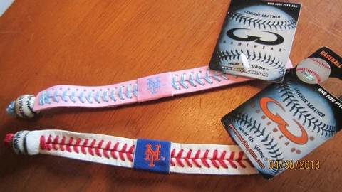 NEW YORK METS BASEBALL GAMEWEAR  BRACELET His And Hers Cover