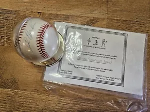 DEION SANDERS autographed baseball Lefty's Cards signed ball authentic - Picture 1 of 10
