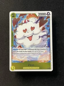 One Piece TCG Zeus OP11-106 R Foil A Fist of Divine Speed English - Picture 1 of 2