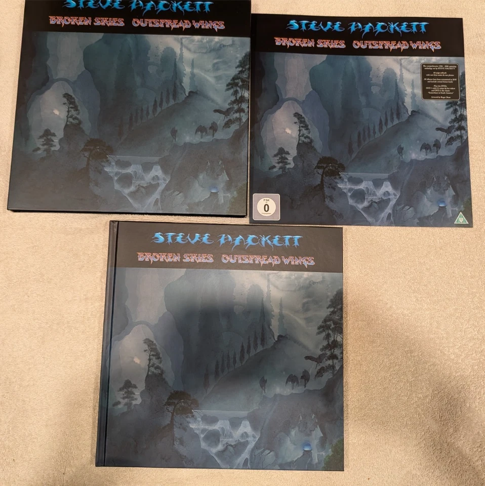 Steve Hackett Broken Skies Outspread Wings 6 CD 2 DVD Box Set with Book Genesis - Image 1 of 4