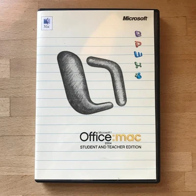 Microsoft Office Mac Student And Teacher Edition 2004 3 License Keys - Image 1 of 4