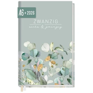 Chäff-Timer Mini 2026 / A6+ / Minty Leaves / Häfft-Verlag - Bild 1 von 7