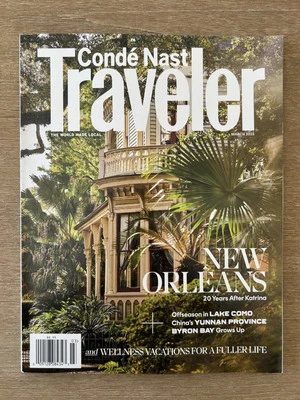 Conde Nast Traveler Magazine March 2025 New Orleans 20 Years After Katrina - Image 1 of 2