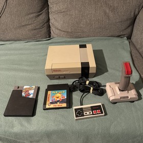 NES Console Bundle with Super Mario Bros.2 + PACMAN Controller! TESTED WORKING