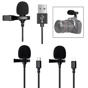 Microphone à clip convivial pour audio clair pour diffusion en direct et VLOGS - Photo 1/45