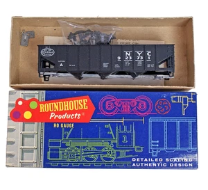 Roundhouse NYC 40' 3 Bay Hopper Rib Side HO Scale Güterwagen New York Central - Bild 1 von 3