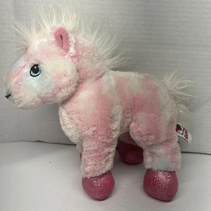 LWebkinz Pink Pony Stuffed Toy Ganz HM117 - Picture 1 of 6