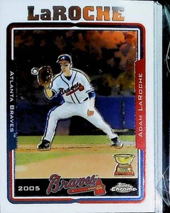 2005 Topps Chrome Atlanta Braves Team Set NM-MT - Bild 1 von 1