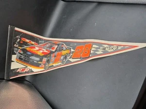 NASCAR Texaco Havoline Earnie Ervin # 28 Filz volle Größe & Farbe Racing Wimpel - Bild 1 von 3