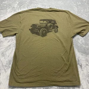 Carhartt Hemd Herren L olivgrün Willies Jeep Shirt Tasche Large RAR - Bild 1 von 7