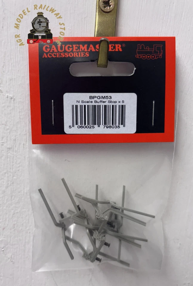 Gaugemaster BPGM53 Buffer Stop - Pack of 5 - N Gauge - Image 1 of 1