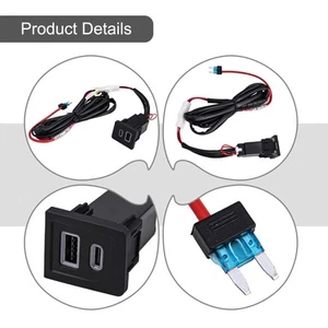 Upgrade Your Car's Charging Capabilities Car Charger for Multivan T5 20032015 - Zdjęcie 1 z 6
