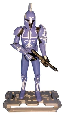 Figura de acción Hasbro Star Wars The Clone Wars Senado Commando Captain 3,75" 2010 Foto 1 de 4