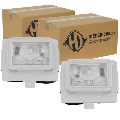 2x DIEDERICHS KENNZEICHENLEUCHTE passend für MERCEDES-BENZ C-KLASSE CLS - Bild 1 von 4