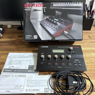 BOSS GT-001 Guitar Effects Processor Tested With Adapter Manual Box - Image 1 of 3
