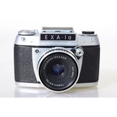 Ihagee Exa 1a Kamera mit Tessar 2,8/50 Objektiv - Spiegelreflexkamera - Camera - Bild 1 von 4