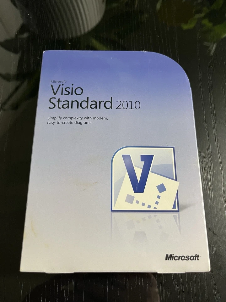 Microsoft Visio Standard 2010  (sealed retail box) SKU-D86-04533 - Image 1 of 3