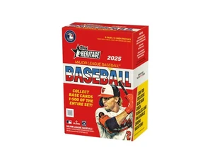 2025 Topps Heritage Baseball Value Blaster Box - Bild 1 von 8