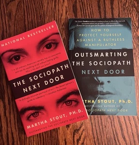 The Sciopath Next Door / Outsmarting The Sociopath Next Door Lot 2 Books M Stout - Picture 1 of 9