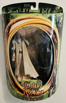2001 TOY BIZ SEÑOR DE LOS ANILLOS LA COMUNIDAD DEL ANILLO FIGURA SARUMAN  Foto 1 de 4
