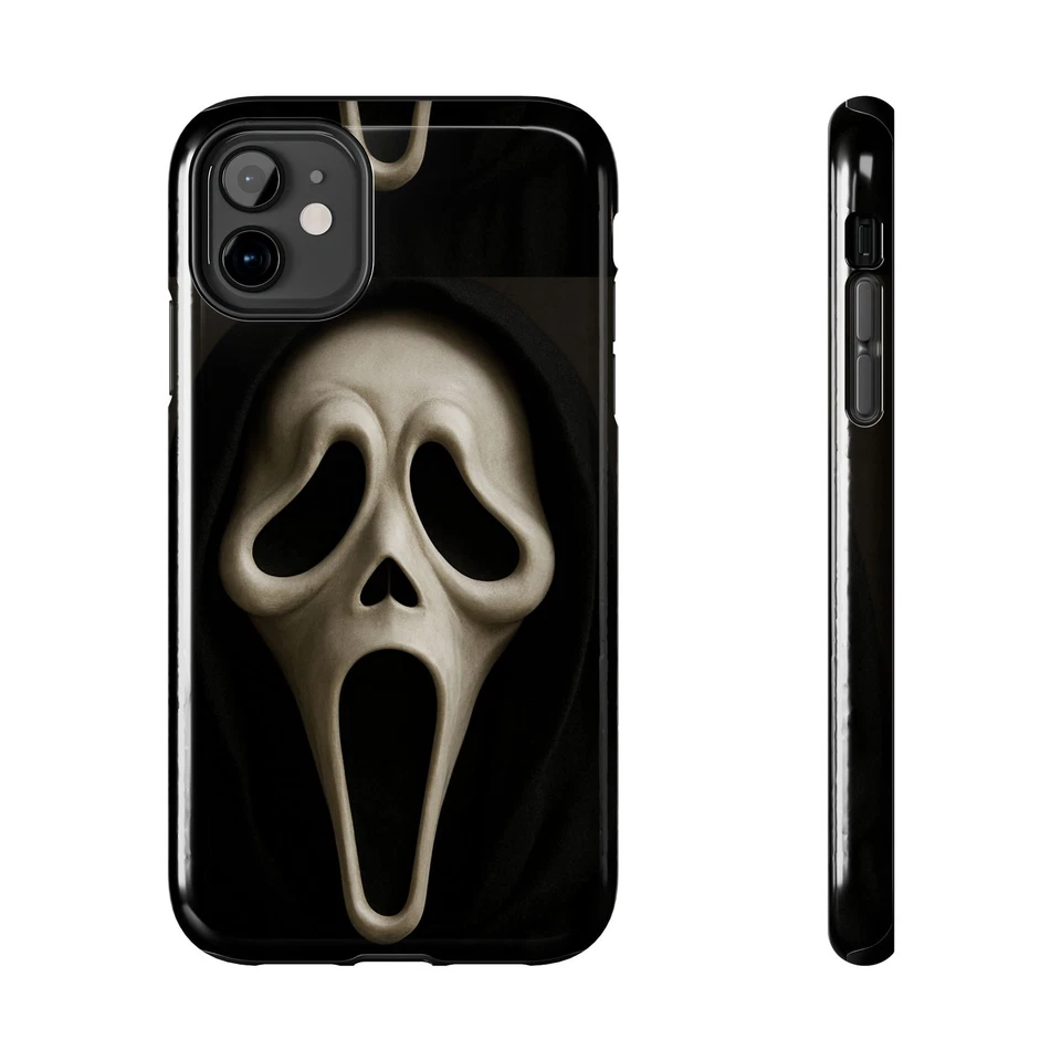 Fundas para teléfono Scream Halloween, fundas resistentes para teléfono, accesorios de terror, [...] Foto 1 de 1