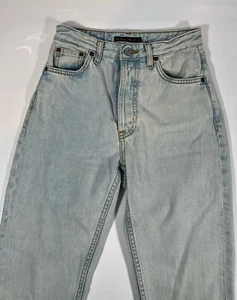 Nudie Jeans Breezy Britt Touch Of Blue W26 X L26 Womens Denim Jeans - Picture 1 of 20