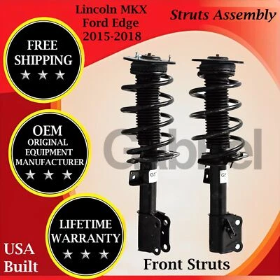 Gabriel OEM Front Struts For 2015-2018 Lincoln MKX Ford Edge Lifetime Warranty - Image 1 of 4