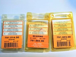 Surtido de 3 rodamientos de brocas de enrutador CMT - Imagen 1 de 2