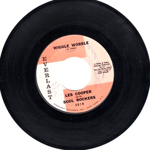 LES COOPER & THE SOUL ROCKERS:    WIGGLE WOBBLE / DIG YOURSELF .. 45 RPM -376 - Picture 1 of 3