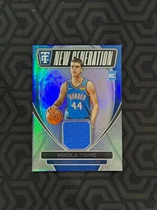 2024-25 Totally Certified New Generation Jerseys Nikola Topic #NGJ-12 (MEM, RC) - Bild 1 von 2