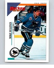 1993-94 Panini Stickers Hockey  #262 Mike Sullivan  San Jose Sharks V83925