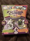 Fusion Crew By Fisher Price Bad Wrap & Mombo Zombo Magnetic Figurines Brand New