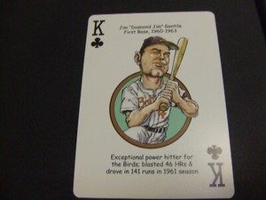 2007 Hero Decks Baltimore Orioles Playing Card -Jim Gentile-