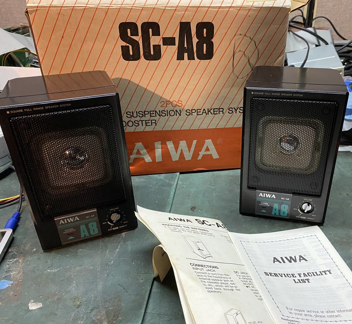 AIWA スピーカー SC-62