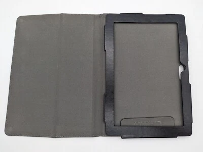 Simbans Picasso Tango Tab 10" Folding Cover: Black and Red: Leather: New Opn box - Image 1 of 4