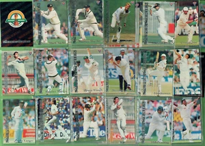 #JJ. 1994 SEASON FUTERA SUPER SERIES CRICKET CARD SET - 40 CARDS - Bild 1 von 2