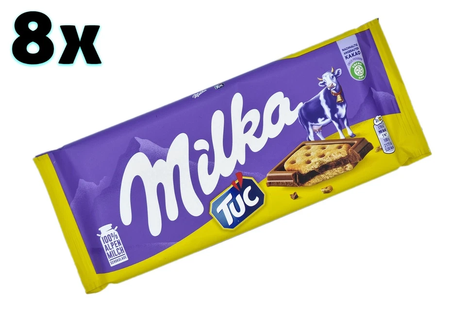 Milka & TUC Cracker 87g Chocolate