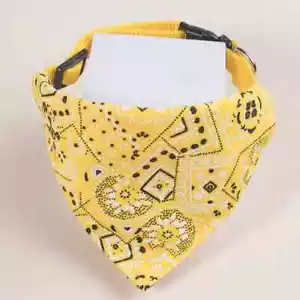 Bandana para Perro Mascota con Collar Negra Tan Linda Nueva Se envía al día siguiente - Imagen 1 de 1