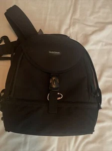 Quantaray DSLR Camera Backpack Case Blk Padded Multi Compartment Travel - Picture 1 of 7