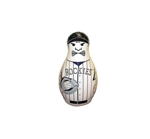 Colorado Rockies Mini Bop Bag Inflatable Punching Bag [NEW] MLB Balloon Cover