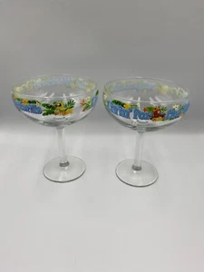 Margaritaville "Livin For the Weekend" Margarita Glass. Set of 2. - Picture 1 of 3