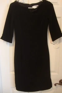 NWT Women's JODI KRISTOPHER black dress, 3/4 - Picture 1 of 4