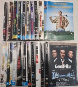 Assorted Movies DVD Bundle of 88 Goodfellas Godfather Sin City Borat Sleeves - Picture 1 of 5