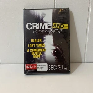 Crime & Punishment Dvd 3 Films Dealer Lost Times Somewhat Gentle Man R4 New - Picture 1 of 10