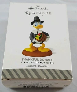 Disney Hallmark Ornament Thankful Donald Disney Thanksgiving Ornament - Bild 1 von 11