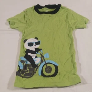 Wonder Nation Sleepwear Pajama Top Boy's 5T Lime Koala On Bike Graphic Print - Picture 1 of 6
